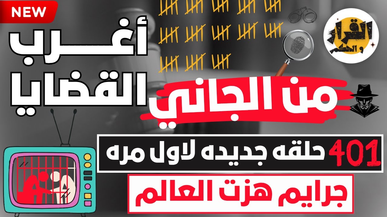 أغرب القضايا ⚖︎ من الجاني ⚖︎ من أرشيف المحاكم 😱 401 حلقة مجمعة غامضة و ممتعة