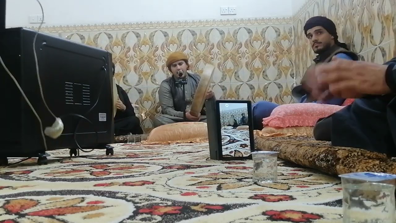 المداح السيد احمد المشهداني كعدة ذكر في التاجي 
