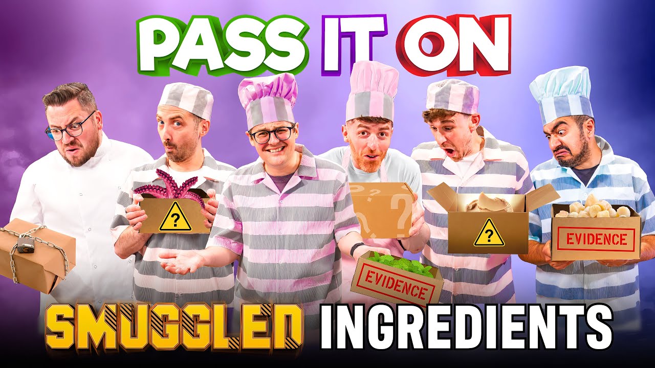 PASS IT ON 'Smuggled Ingredients' LIVE!! | Sorted Food