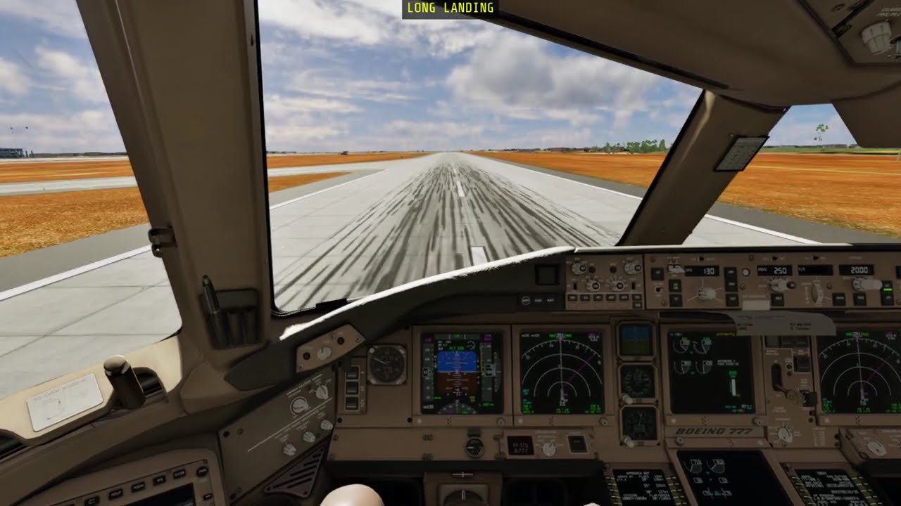 REVERSE FAILURE!!! Vietnam Airlines Boeing 777 landing Ho Chi Minh City | Flight Factor 777 | XP12