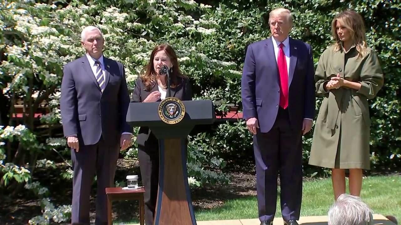 TRUMP TREE: President Trump and Melania Trump Plant A Tree at White House