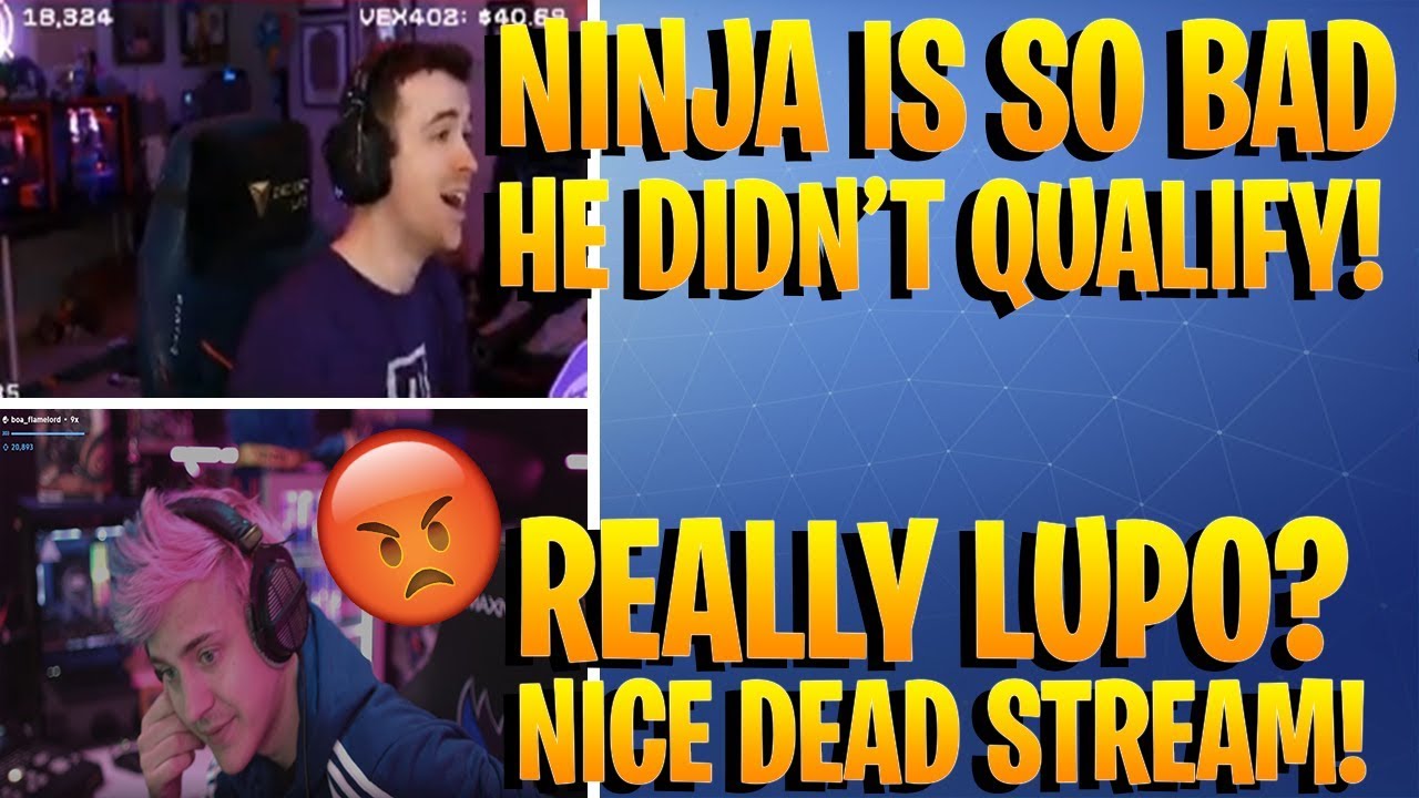 Ninja & DrLupo Get into a Huge *FIGHT* & Are NO Longer Friends! *TOXIC*