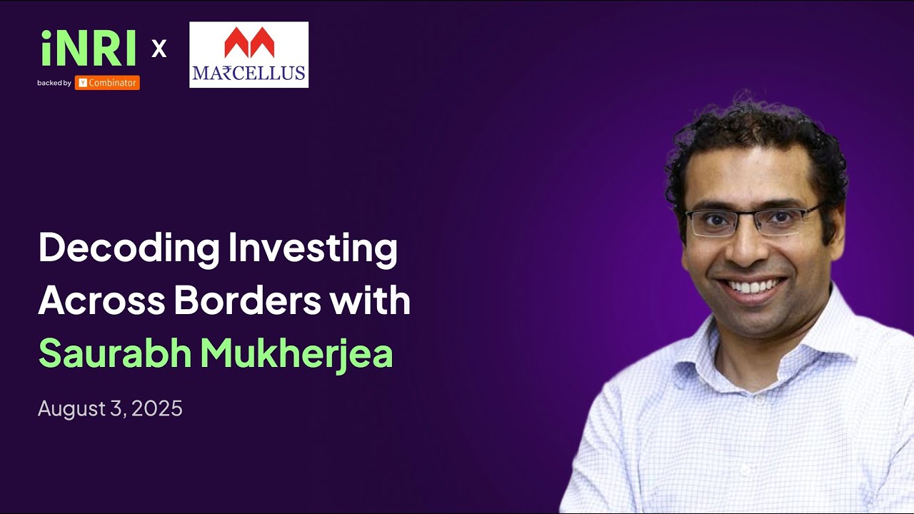 Saurabh Mukherjea on NRI Investing, AI, Currency Risk, and India’s Next Decade