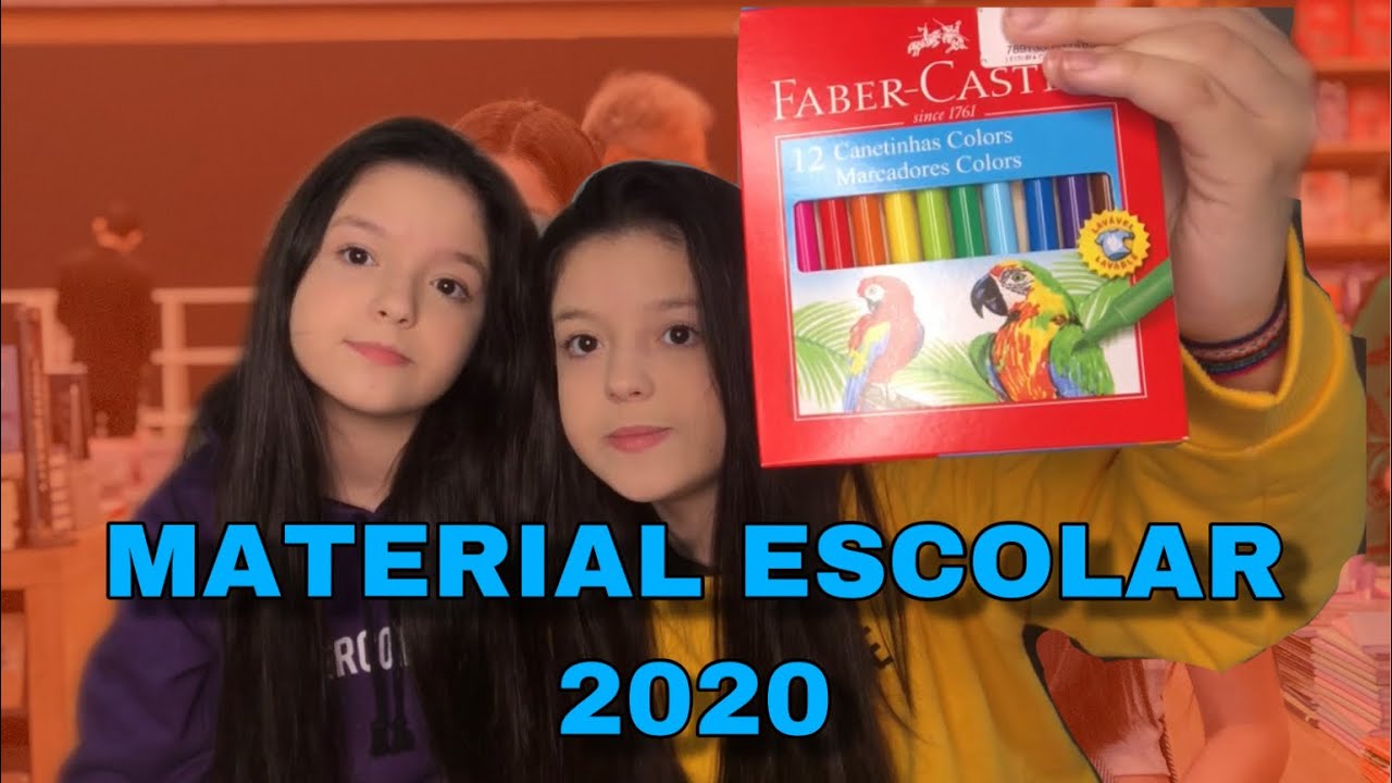 MATERIAL ESCOLAR 2020 - Mily e Mary Oliveira