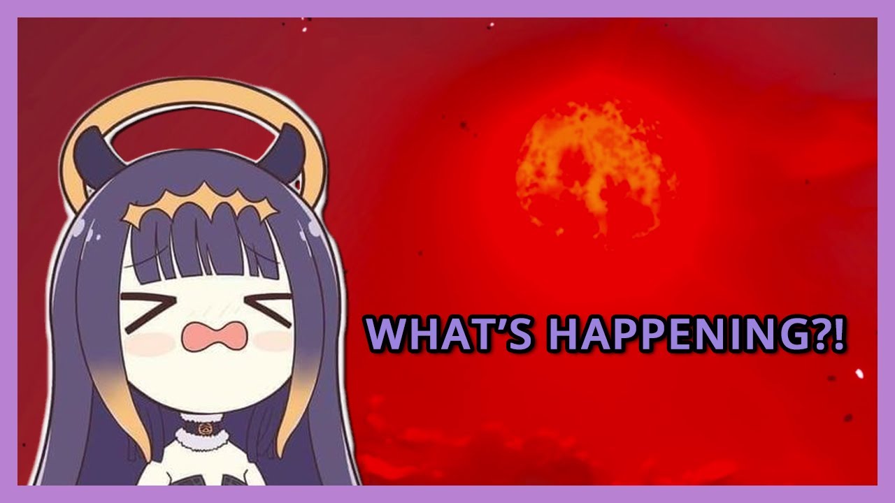 Ina Gets Spooked by Her First Blood Moon in Breath of the Wild