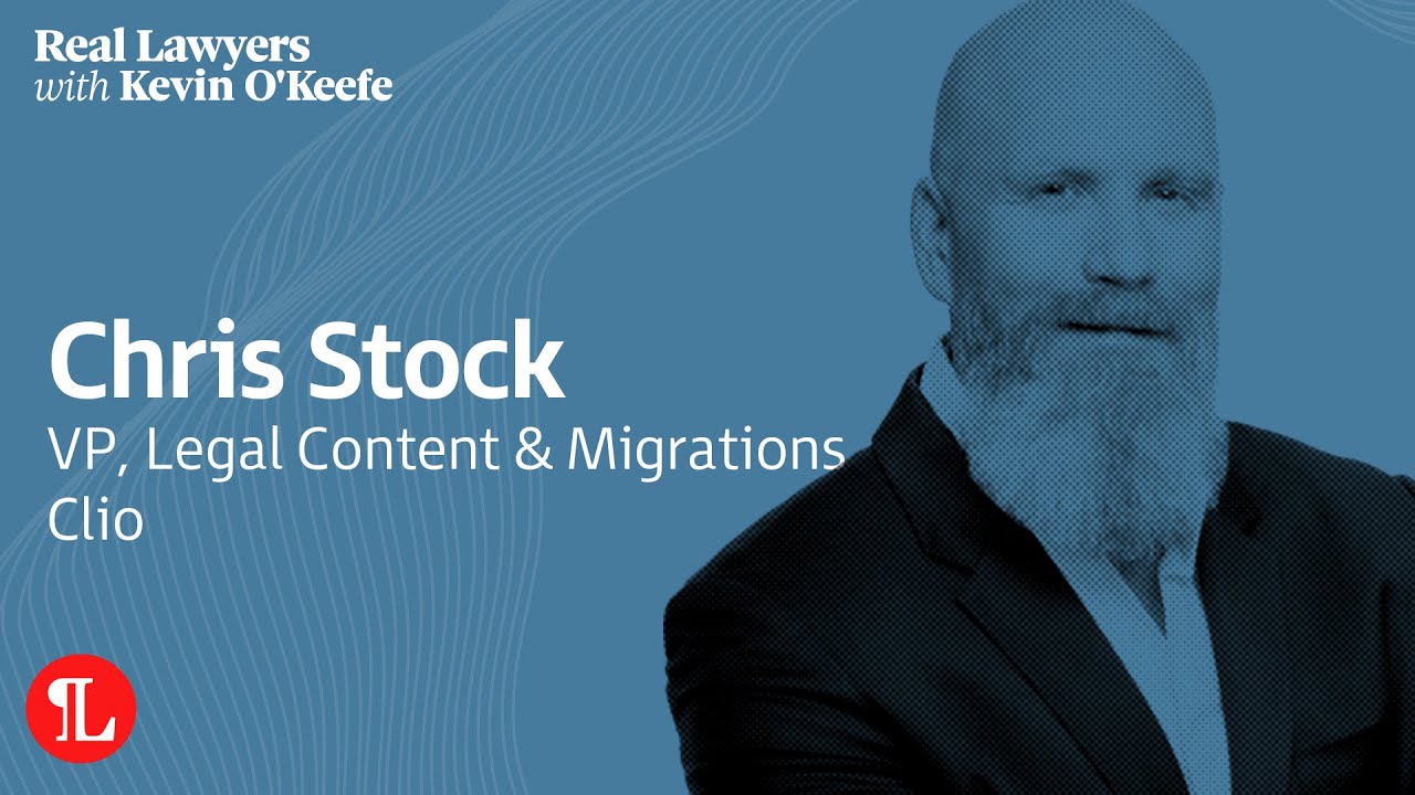 Clio's Chris Stock on Access to Justice, the Latent Legal Market and Clio Draft | ClioCon 2025