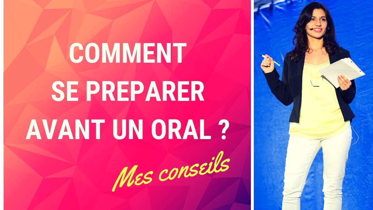 Se préparer avant un ORAL : astuces pour faire BAISSER le TRAC