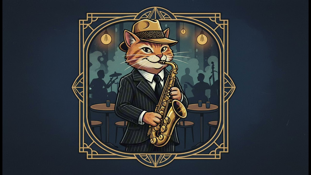 Retro Jazz Lounge – Smooth 1940s Saxophone | Jazz Cat