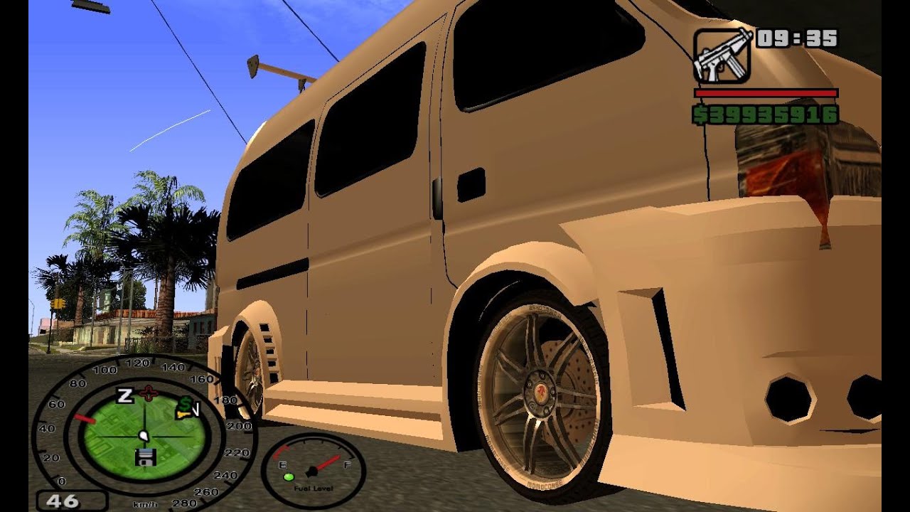 Nissan Urvan Modificada GTA San Andreas (loquendo)