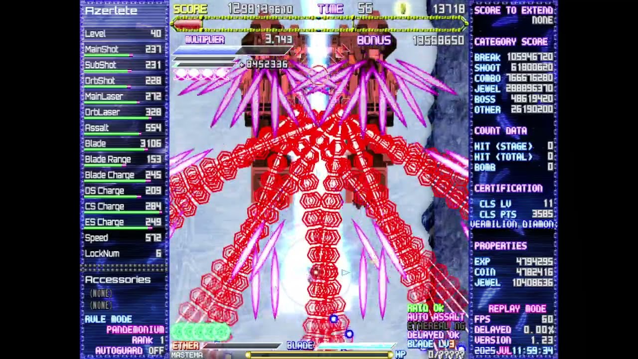 STELLAVANITY ~ AZERLETE-S STRICT RULE PANDEMONIUM RANK 4-EX AREA 1-4 [PLAYED BY SCT]