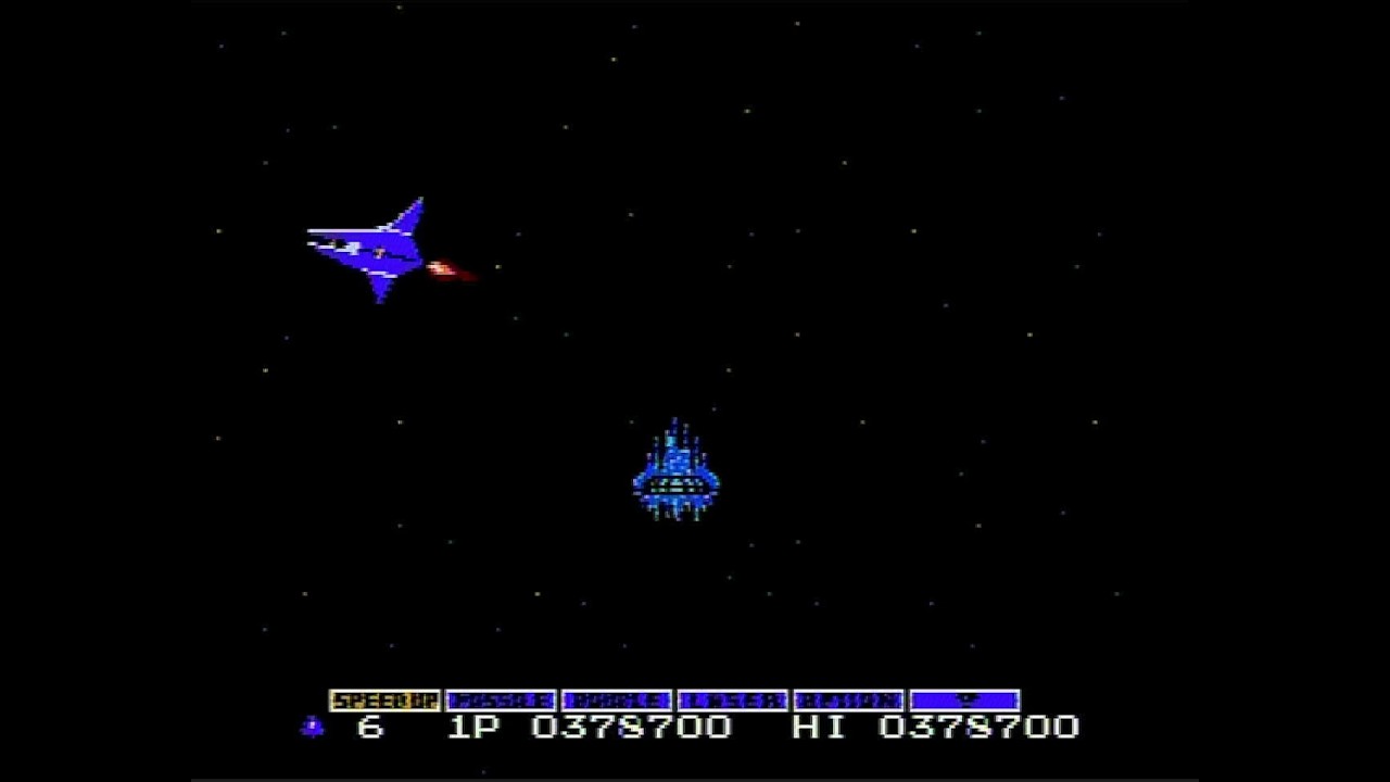 Gradius [Famicom] – NO DEATH Full Playthrough | AV Famicom (Real Hardware)
