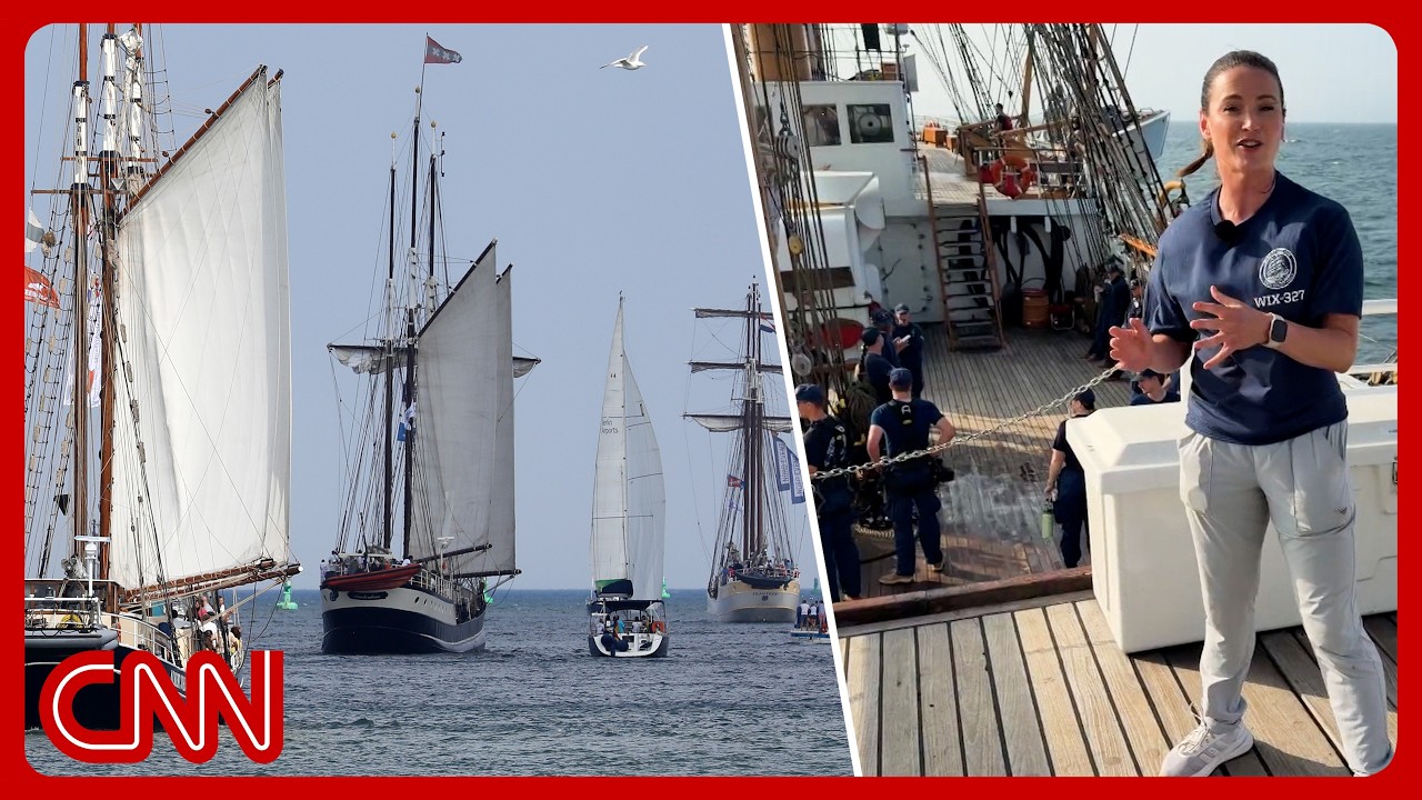 Largest-ever flotilla of world's tall ships will celebrate July 4th