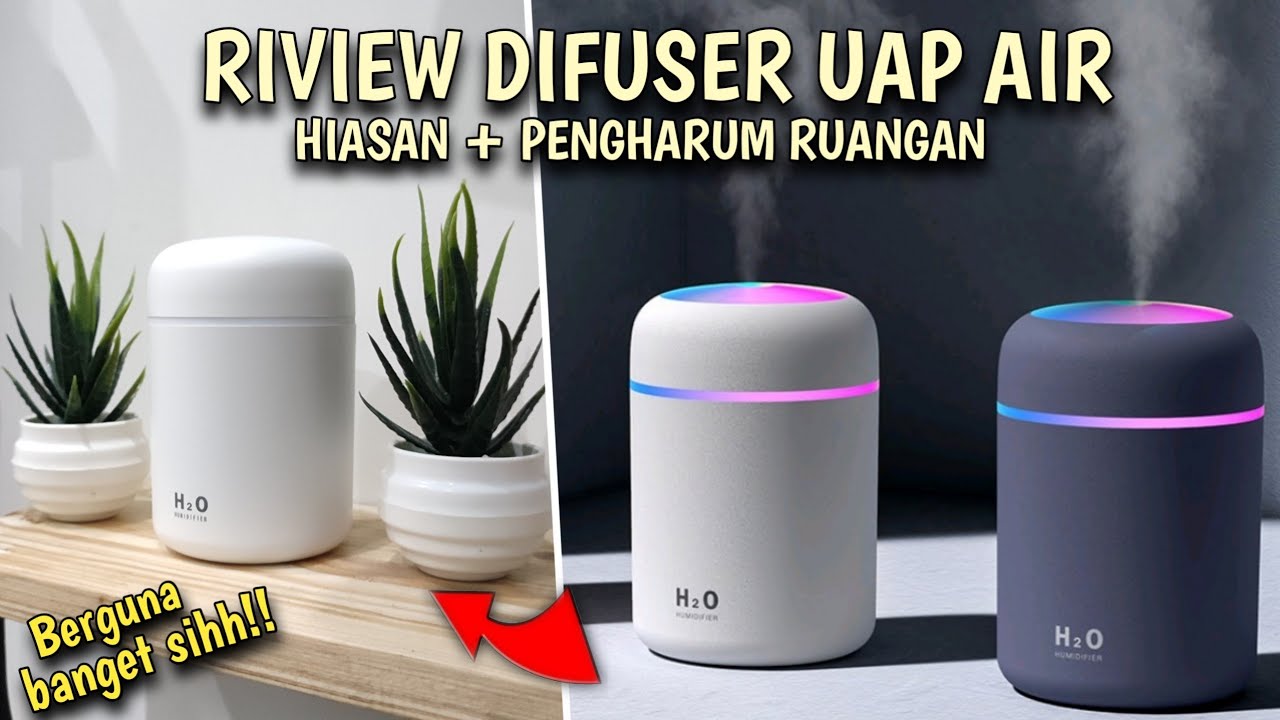 RIVIEW Difuser uap air pengharum ruangan || kecil cabe rawit