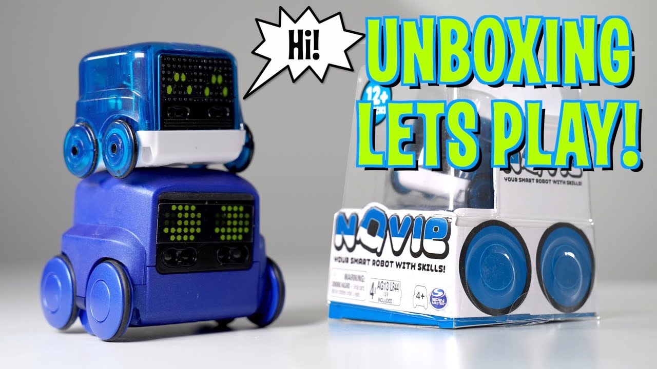 UNBOXING & LETS PLAY - NOVIE ROBOT -  BOXER's Cute Younger Sibling!