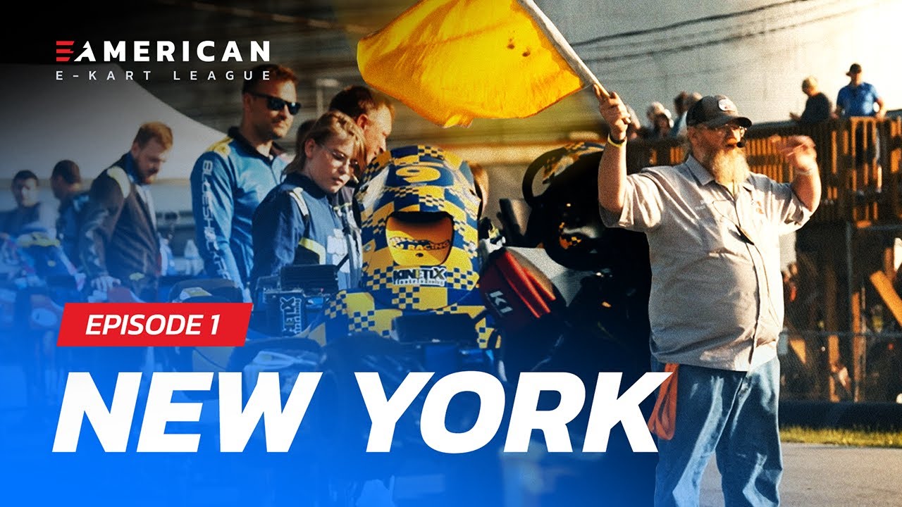 American Electric Karting League 2025 — ЭПИЗОД 1 | Blue Shock Race | Нью-Йорк