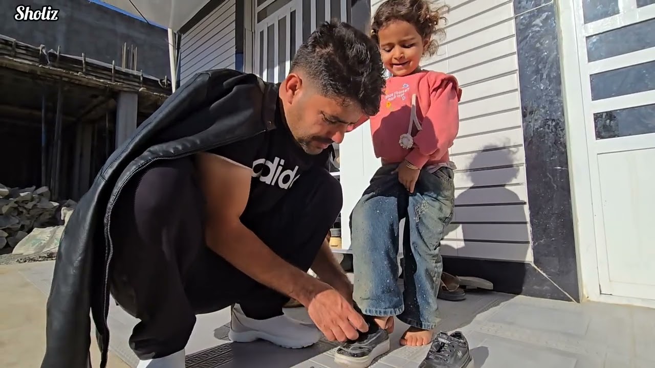 🎥 Sholiz Documentary 🌿 | Cleaning the Outside of the House with Hamid & Narges 🏡 | Real Nomadic Life