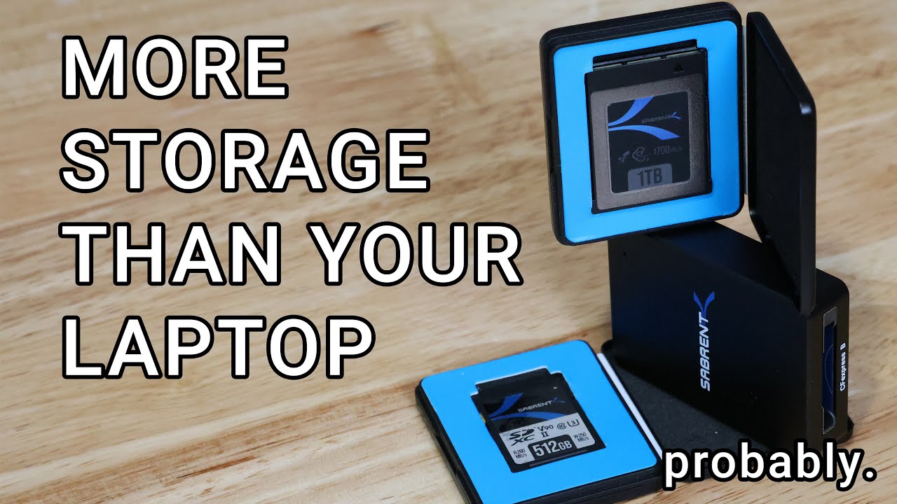 Sabrent 1TB CFExpress & 512GB SD Card Review