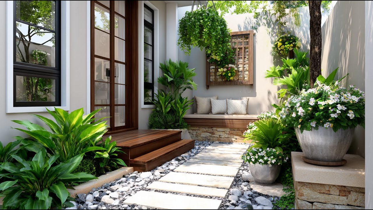 Contemporary Courtyard Ideas – Smart Landscaping for Stylish, Compact Outdoor Spaces!