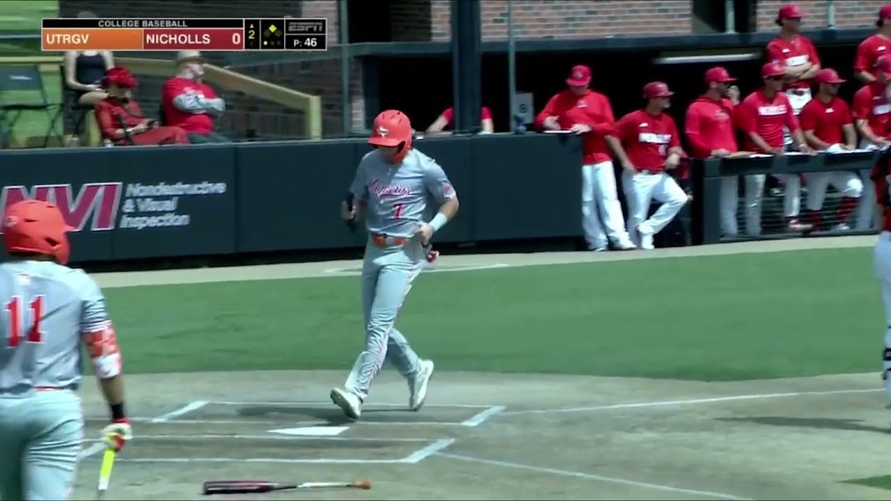 UTRGV Baseball Completes Sweep of Nicholls