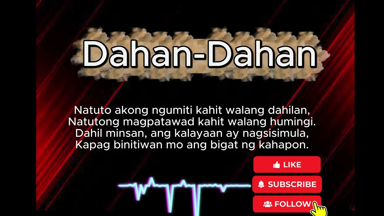 DAHAN-DAHAN | OPM PINOY ROCK HITS (OFFICIAL LYRICS VIDEO) 2026