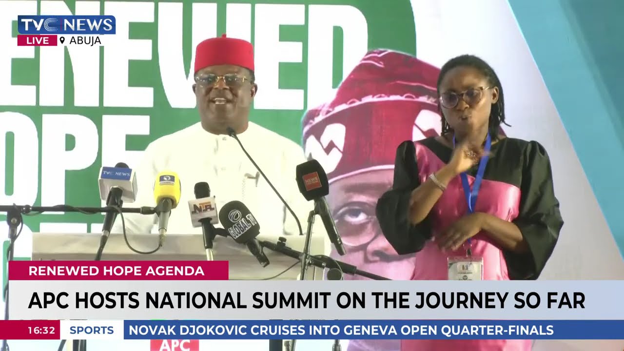 Minister Of Works, David Umahi Presents Mid-Term Report Of His Ministry