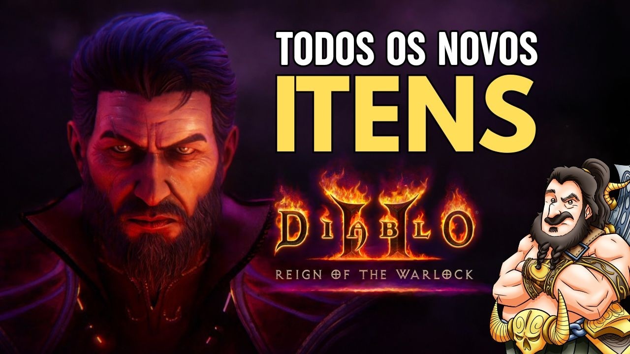 TODOS os NOVOS ITENS de Diablo 2: Resurrected - Reign of the Warlock