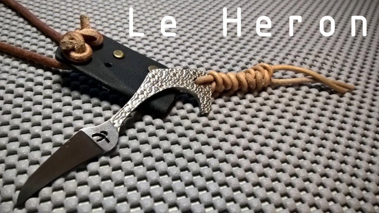 Fred Perrin Le Heron - The Only Neck Knife Thats Hung Around