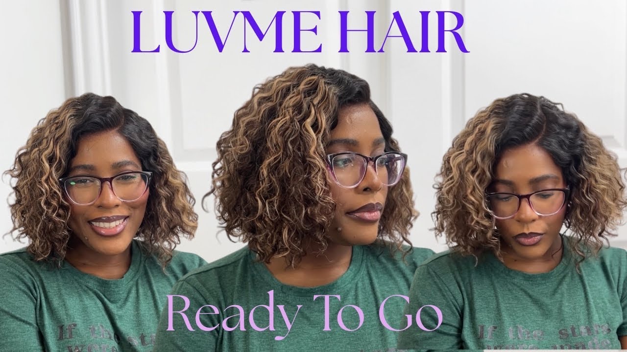 Glueless Blonde Highlight Bob Wig That Looks NATURAL (Luvme Hair Review)