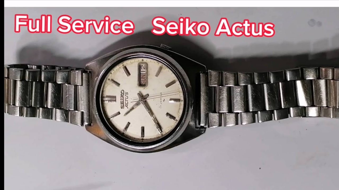 how to repair SEIKO ACTUS AUTOMATIC  cal-7009-8330 👉 E.R ESTACION VLOG