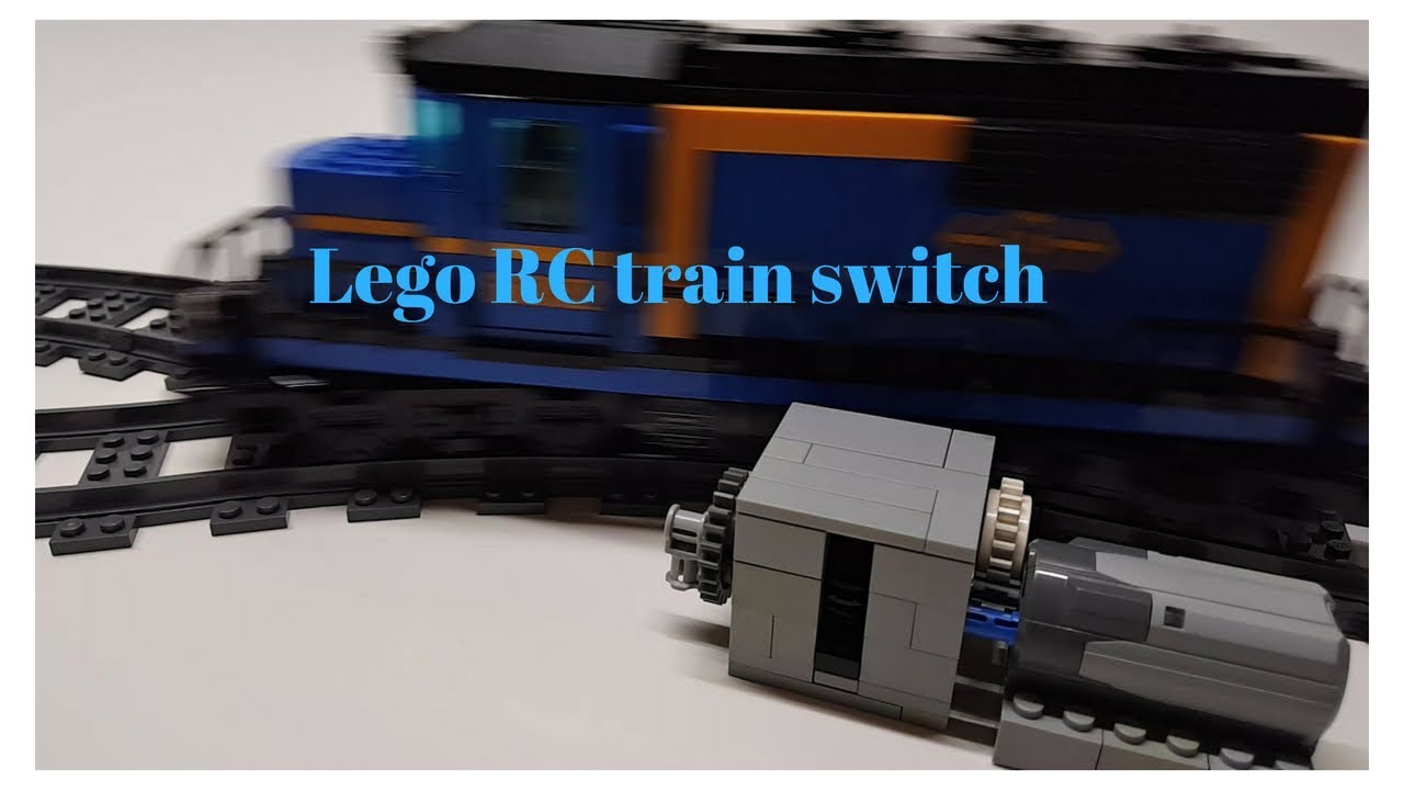 LEGO remote train switch