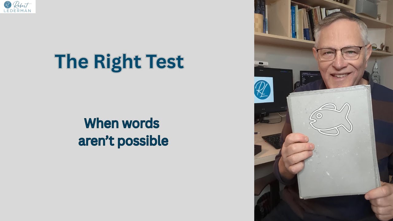 The Right Test: Measuring Vision When Words Aren’t Possible