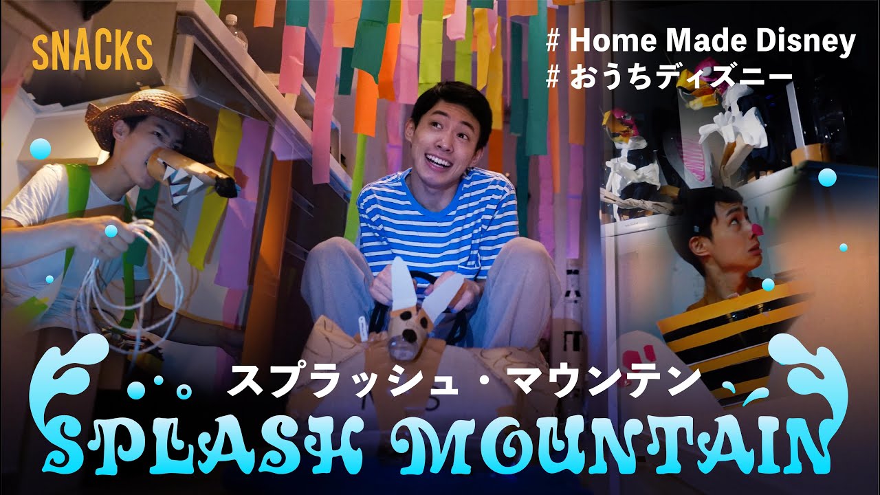 [Отдых дома] Токийский Диснейленд/Splash Mountain HomeMadeDisney