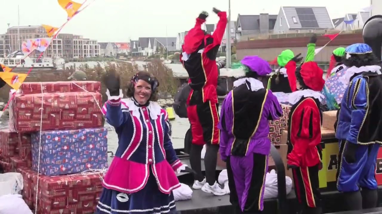 Gouden media Pieten - Intocht Sinterklaas Harderwijk 2024