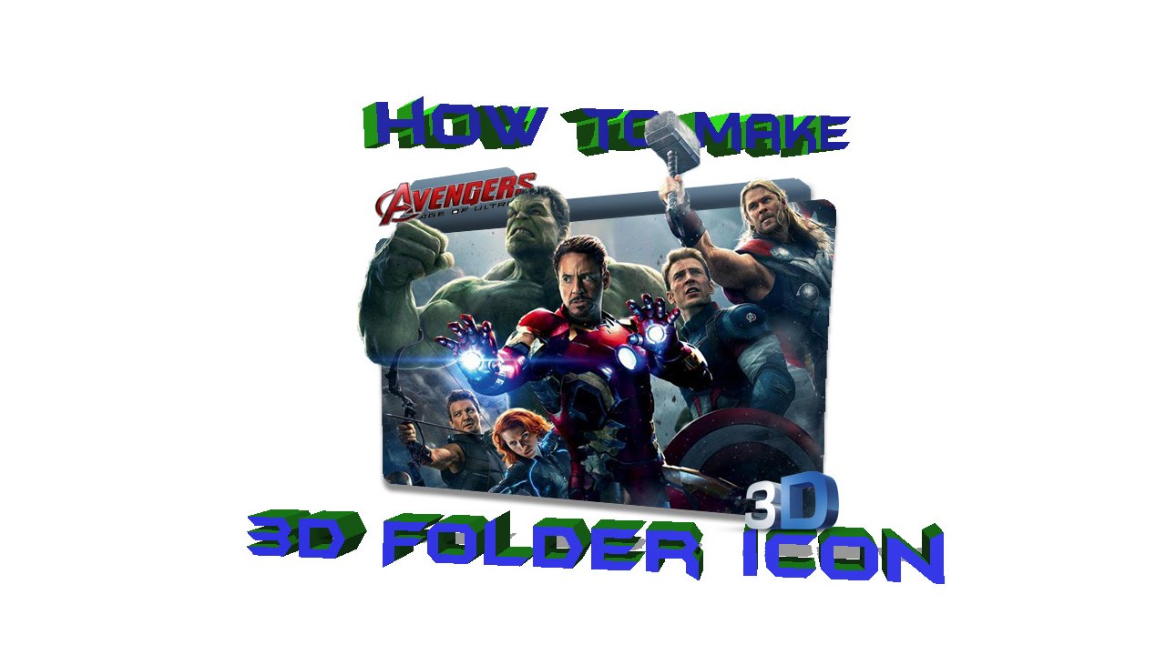 How to make 3D folder icons using photoshop