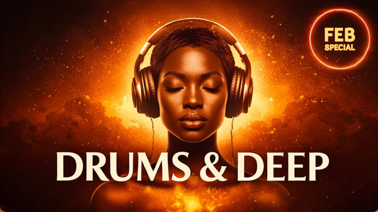 Drums & Deep SPECIAL FEBRUARY — Deep Afro House Mix  | Sunset to Midnight