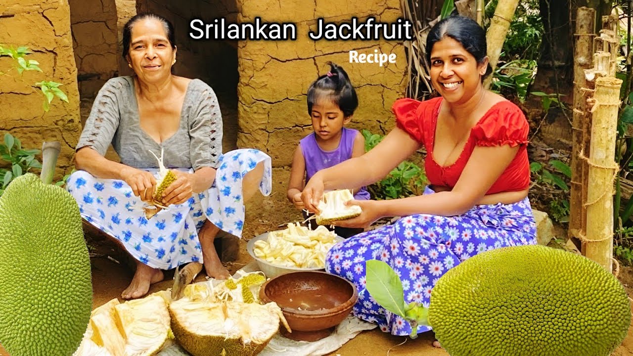Srilankan Jackfruit Recipe | Village Style | VillageHomeSL 🌾🐝