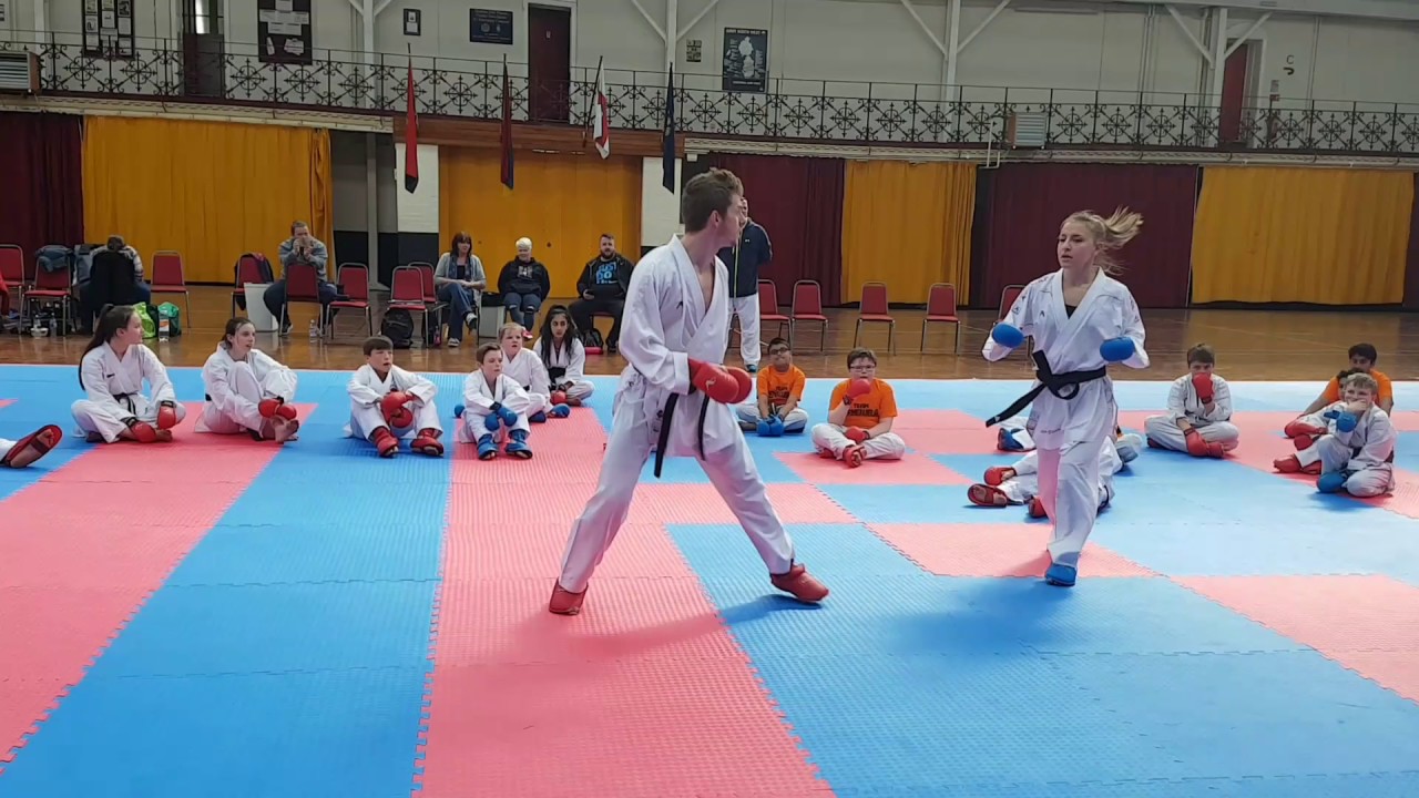 Counter Attacking with Christina Sensei at CIKA England Kumite Training Session