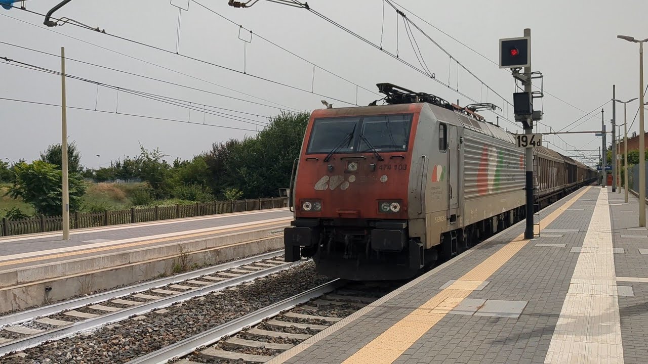 I Treni merci della Milano - Bologna a Sant'Ilario d'Enza, parte 3