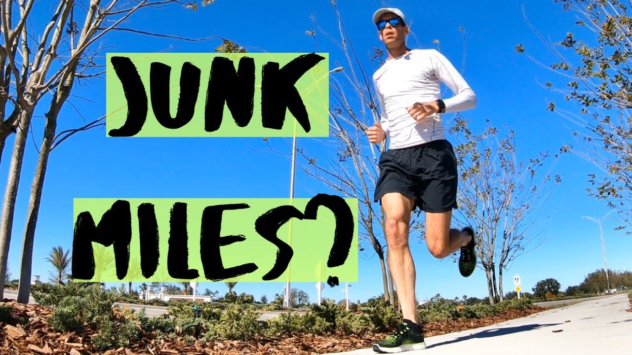 RUNNING JUNK MILES: my thoughts on how the term junk miles could put people off running.