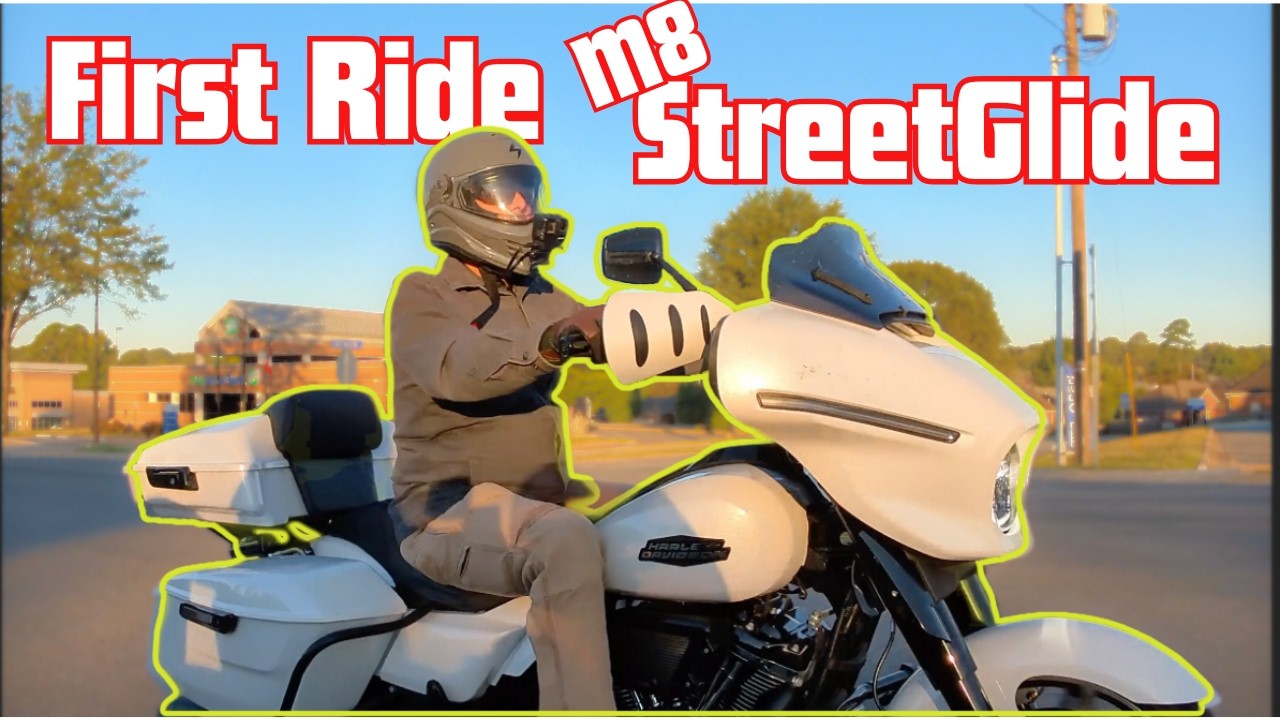 M8 First Ride | 2024 Harley Davidson Street Glide
