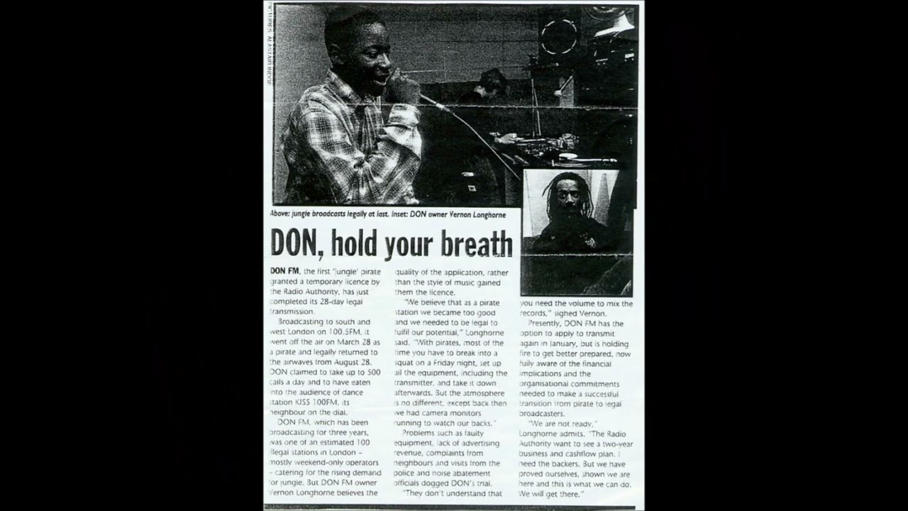 MC OC + Lucky Spin Crew on Don Fm August 7 1993