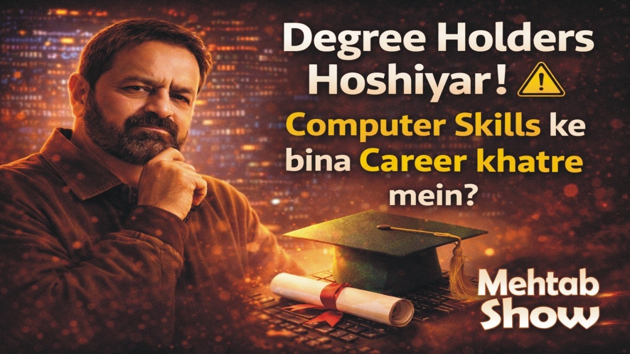 Degree Holders Hoshiyar! ⚠️ Computer Skills ke bina Career khatre mein? | Lunar Computer College