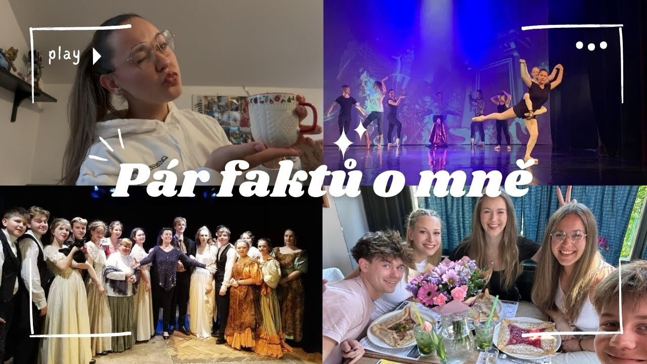 Pár faktů o mně 🫢 | herectví 🎭 , balet 🩰, …