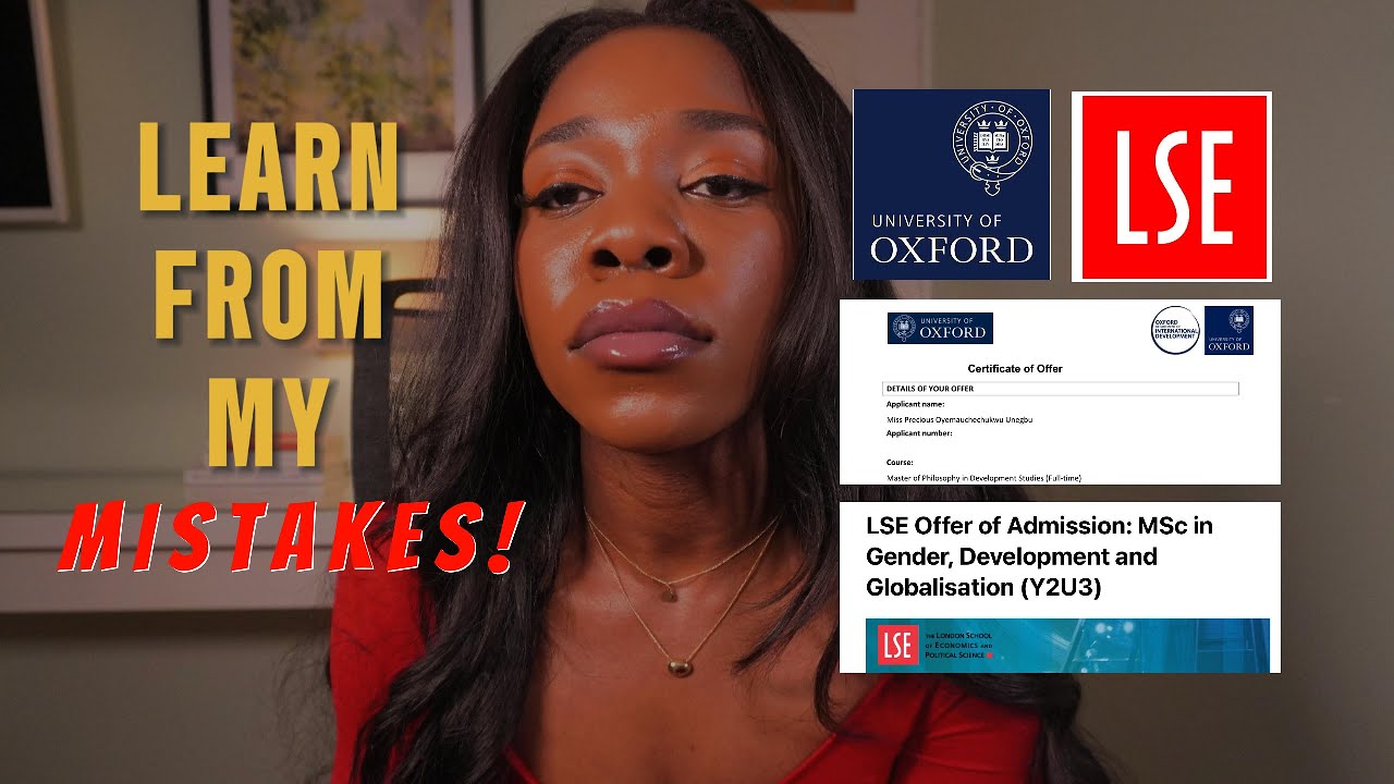 How I Got Into Oxford and LSE… But Couldn't Go (What Nobody Tells You)| International Students
