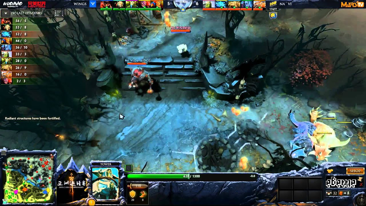 [TECHIES!?!?] Na'Vi vs Wings - (Dota 2 Asia Championships) - GoDz & WinteR