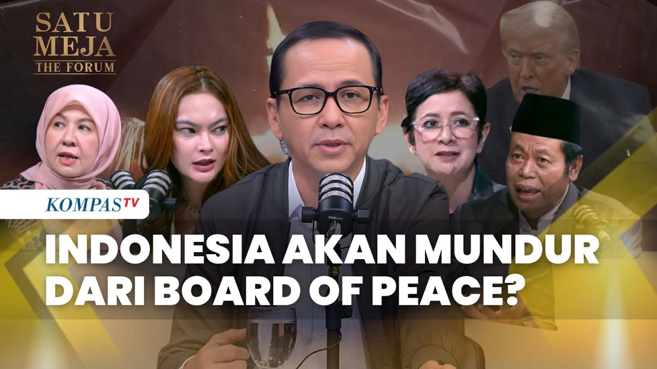 [FULL] AS-Israel Serang Iran, Indonesia Akan Mundur dari Board of Peace demi Palestina? | SATU MEJA