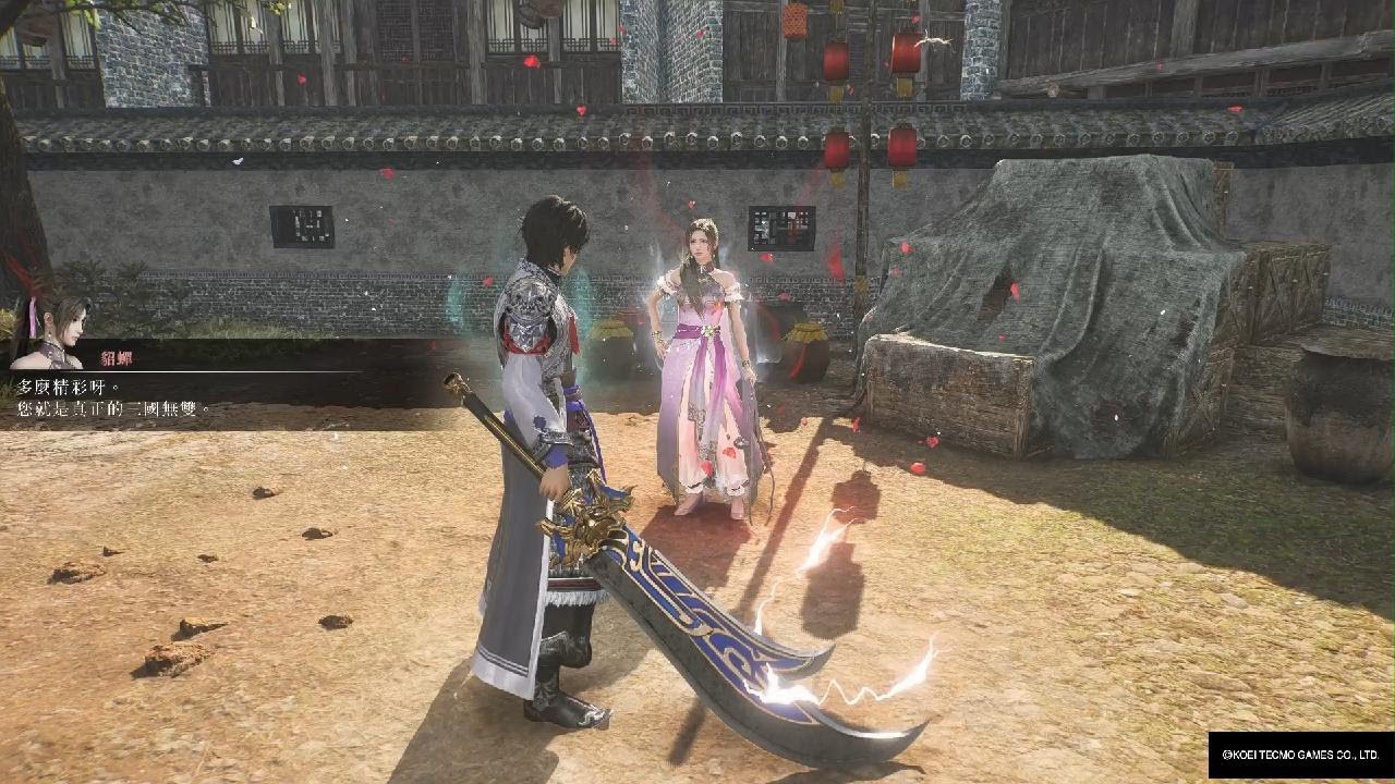 真・三國無雙 起源 DLC 朴刀 40秒 貂蟬的試煉 無道具