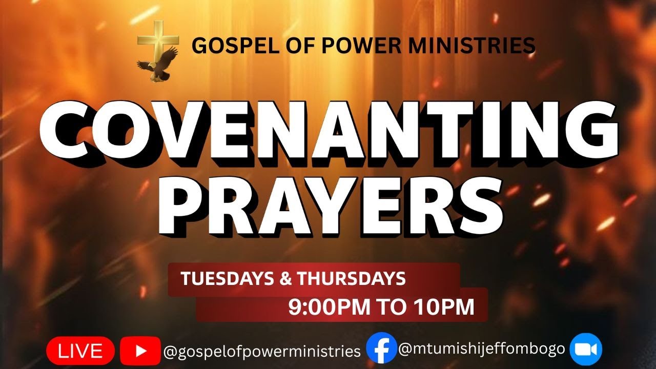 THE COVENANT OF GOOD THINGS || COVENANTING PRAYERS || 19/02/2026 || Rev. Jeff Ombogo