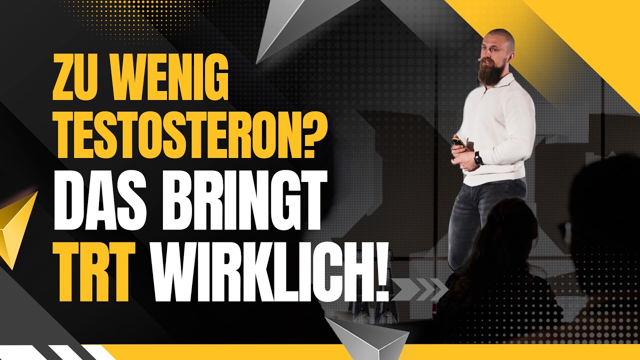 Zu wenig Testosteron? Was die Testosteronersatztherapie (TRT) wirklich bringt