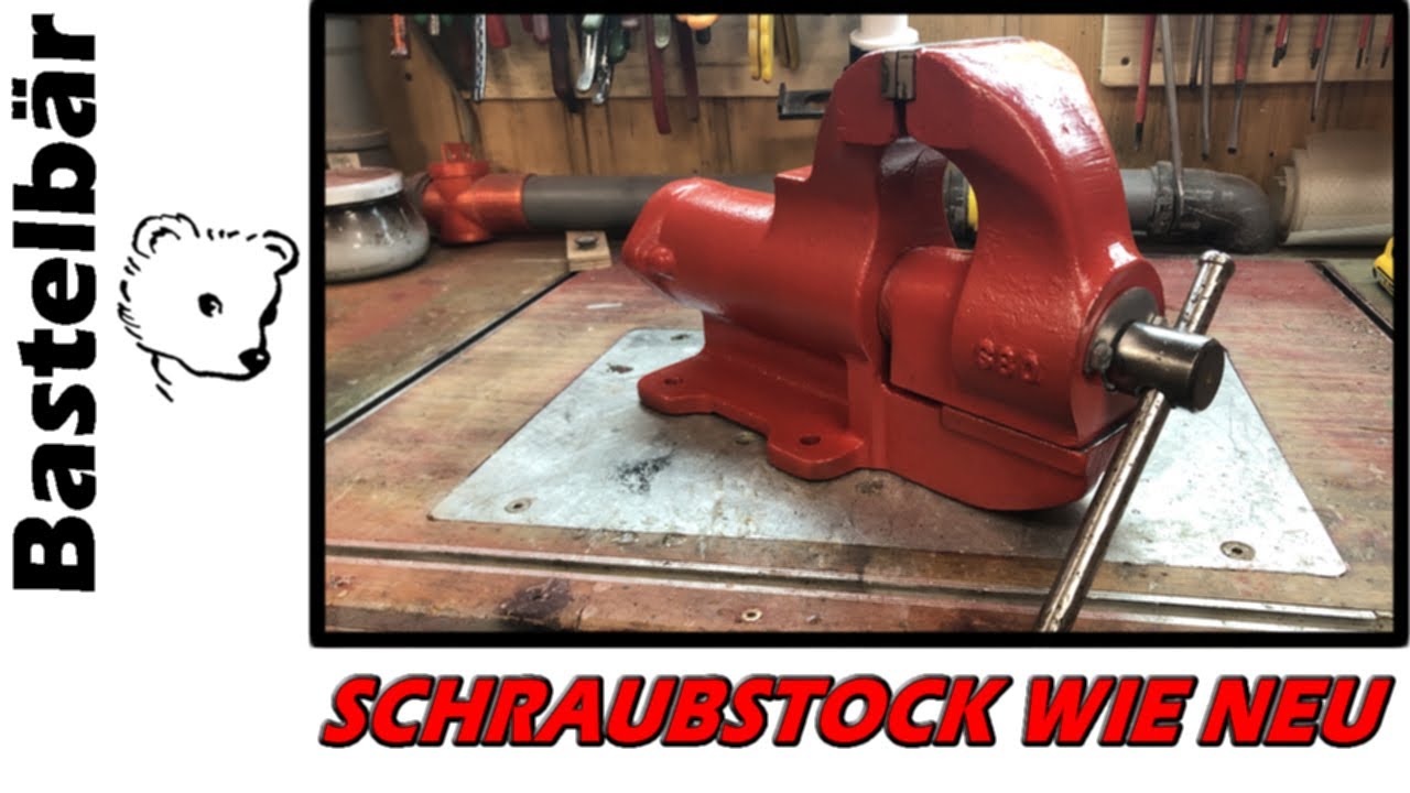 Schraubstock wie neu - Vice like new